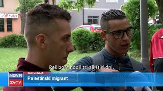 Prispevek Slovenija 07052018 Nova24TV Nasilje med migranti v Veliki Kladuši [upl. by Nollie]