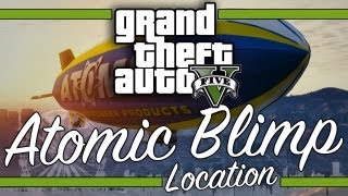 GTA V Atomic Blimp Pre Order Bonus Spawn Location amp Gameplay [upl. by Dorinda]