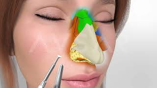 Single Horizontal Osteotomy Technique in Septorhinoplasty [upl. by Horatius976]