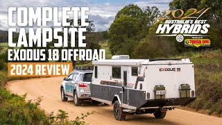 Complete Campsite Exodus 18 Offroad  Australias Best Hybrids 2024 [upl. by Paton502]