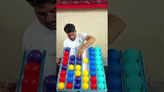 Fun amp Chaos Color Ball Board Challenge at Home Part192 challenge [upl. by Ryhpez909]