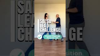 “Closed Position Reverse CBL” Lets Learn Salsa Lead Basics with Maki salsa salsadancing shorts [upl. by Anilrahc]