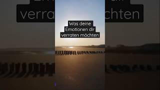 Achte auf die Hinweise deiner Emotionen und das kannst du verändern… [upl. by Naashom]