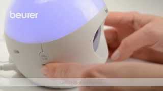 Quick Start Video for the WL 32 wakeup light from Beurer [upl. by Oberon]