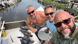 Black sea bass fishing this with friends and a channel update [upl. by Sissie333]