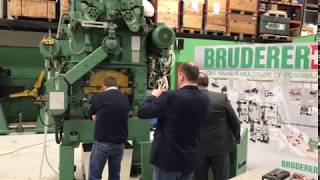 High speed press tool trial at Bruderer UK Ltd [upl. by Hairakcaz441]