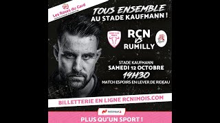 RCN vs Rumilly en direct à 19h45 [upl. by Cassie]