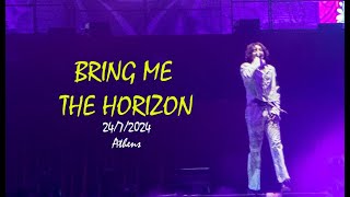 BRING ME THE HORIZON – teardrops liveEJEKT FESTIVAL Athens 2472024 [upl. by Notsirk]