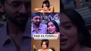 Rani ka punnu😂😂 manisharani youtubeshorts puneetpathak [upl. by Peppie]