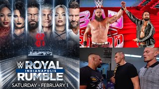 BREAKING Royal Rumble 2025 🔥 Seth Rollins amp Braun Strowman Together Bron Breakker vs Gunther  Raw [upl. by Orgel]