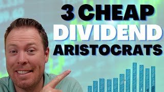 3 Cheap Dividend Aristocrats For 2024 [upl. by Adnilev]