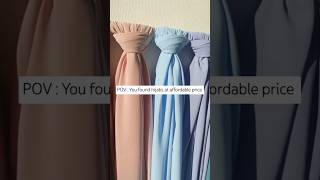 Chiffon Hijabschiffonhijabmodestfashionmodestabayahijabfashionhijabdailymuslimahshortsindia [upl. by Sower]