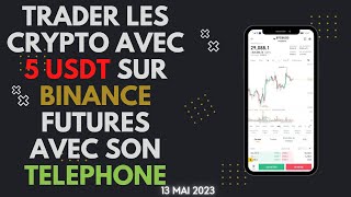 TRADER LES CRYPTO DEPUIS SON TELEPHONE AVEC 5 USDT [upl. by Apfel]