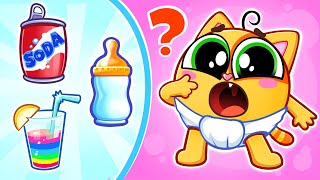 Yummy Milk Feeding 🍼😻 Healthy Fruits for Kids🍉🥝 Songs for Kids by Toonaland [upl. by Sldney]