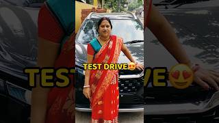 New Car Ka Test Drive😍😍 shorts vlog minivlog car trending [upl. by Hinckley]