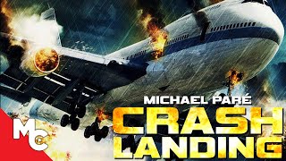 Crash Landing  Full Movie  Action Adventure  Michael Paré [upl. by Mosera]