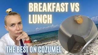 ALL ABOUT COZUMEL  LETS GO HAVE BREAKFAST TODAY  Cozumel mexico things to do [upl. by Auhsuoj]