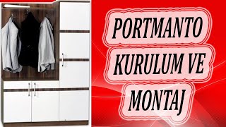 Trendyolda Satılan Portmanto Montajı ve Kurulumu  Ayakkabılık Kurulum ve Montaj [upl. by Dario]