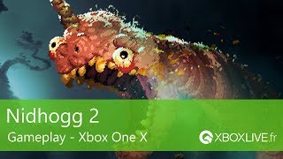 Nidhogg 2  Gameplay  Xbox One X [upl. by Caruso]