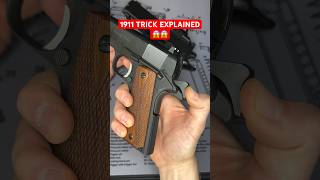 1911 hidden trick EXPLAINED😱 shorts 1911 demolitionranch [upl. by Rramaj]