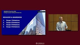 MC INTRODUCTION ASHRAE NYC Earth Day 2024 Part 1 of 6 [upl. by Llenreb]