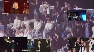 idols reaction to Anne Marie  2002 FRIENDS Vlive awards V Heartbeat 191116 [upl. by Eignat]