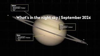 Whats in the night sky September 2024 [upl. by Keely]