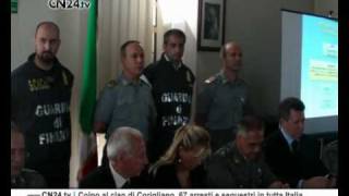 CN24  Colpo al clan di Corigliano 67 arresti e sequestri in tutta Italia [upl. by Asatan762]