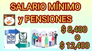 SALARIO MINIMO Y PENSIONES DE CUANTO SERA EL AUMENTO PARA ESTE 2025 [upl. by Colton]