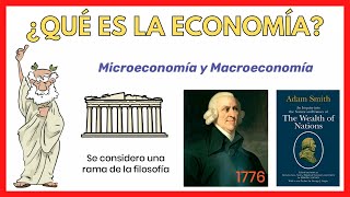 ¿Qué es la economía 📊 Concepto y Origen  Economía 1º Bachillerato [upl. by Zumwalt]