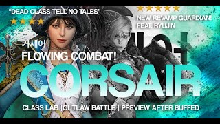 Flowing Combat with Corsair 🌊 커세어 corsair  Black Desert Mobile [upl. by Cohn]