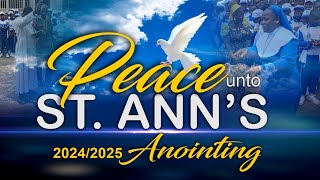 PEACE UNTO ST ANNS  Sanctification of school premises for 20242025 Session StAnnsCollegeDDL [upl. by Angelico791]