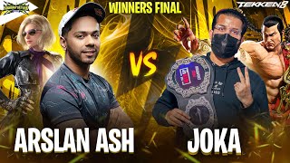 Winners Final  Arslan Ash Nina VS Joka Feng  Thunderstruck 2024 [upl. by Ayian]