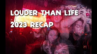 Louder Than Life 2023 Recap [upl. by Nosneh]