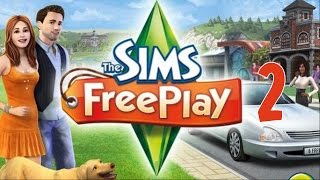 The Sims FreePlay Lets Play Part 2  Tutorials amp Chinese New Year [upl. by Anavlis]