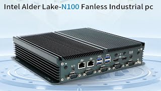 Partaker Fanless Industrial PC Intel N100 Dual Lan Dual HDMI [upl. by Nirahs570]