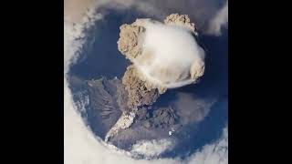 Sarychev volcano eruption in Russia as seen from the International Space Station [upl. by Etnelav887]