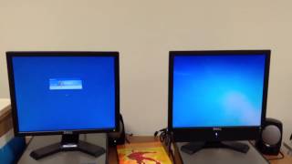 Windows 7 vs windows xp boot test [upl. by Droffilc]