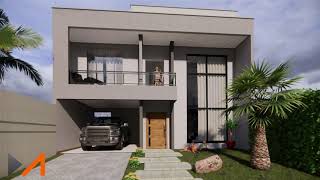 Planta de Sobrado Lote 10x30 [upl. by Gable275]