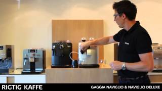 Gaggia Naviglio amp Naviglio Deluxe [upl. by Argus125]