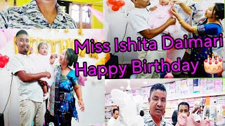 Miss Ishita Rani Daimari birthday vlog video [upl. by Ahsinad37]