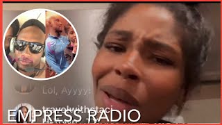 Arionne Curry Has Mental Breakdown On Instagram Live After Talking To A WIFE [upl. by Ordnazil]