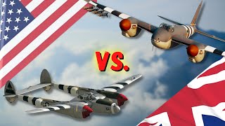 P 38 Lightning VS De Haviland Mosquito  Which Would You Want To Fight WW2 In [upl. by Fitzhugh358]