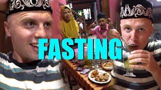 First time FASTING for RAMADAN with Indonesian family [upl. by Havard]