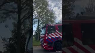 Prio 2 brandweerwagen viral fyp firefighter [upl. by Oicaroh529]