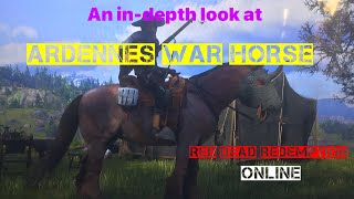 Red dead redemption online should u buy the Ardennes war horse an indepth look [upl. by Richy]