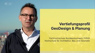 Bachelor in Geomatik  Vertiefungsprofil GeoDesign und Planung [upl. by Eneleahs98]