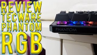 Review Tecware Phantom RGB Mechanical Keyboard RGB Dengan Software [upl. by Adnilasor]