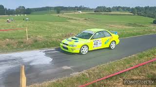 rallye de la fourme dambert 2024 es1  0 à 113  le monde du rallye est triste rip emmanuel 🕊😢😭 [upl. by Aneelahs]