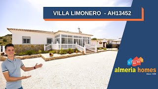 3 bedroom villa for sale in Velez Rubio with a garage and stunning views  Villa Limonero  AH13452 [upl. by Jayson]